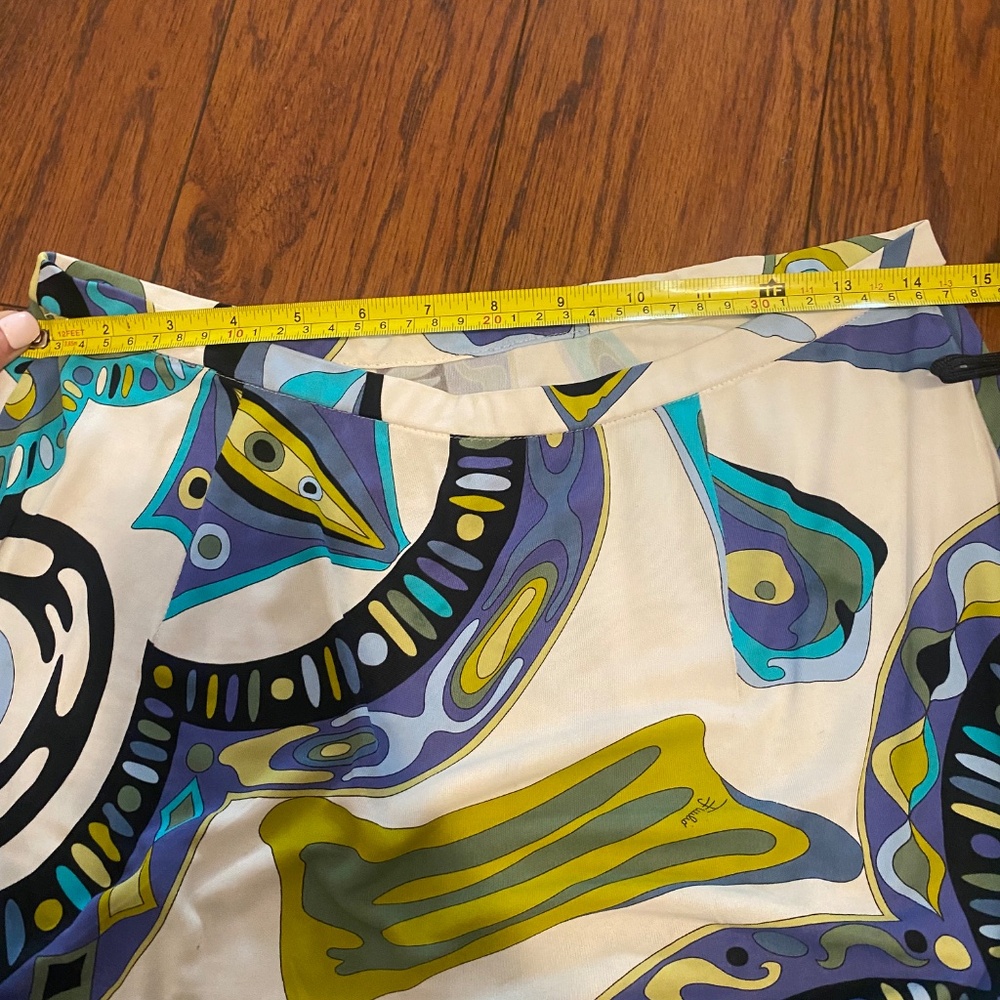 Emilio pucci skirt sz 10 - Picture 7 of 13